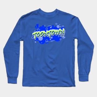 Celebrate the vibrant spirit of 'Toon Town' (YXE) Long Sleeve T-Shirt